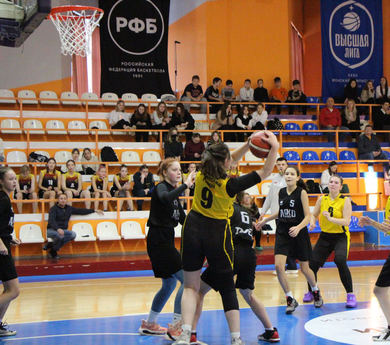 Городские соревнования по баскетболу среди сборных команд девушек ШСК