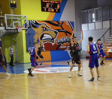 Городские соревнования по баскетболу, юноши ШСК